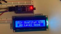 Figure 5: Liquid Crystal Display (LCD) screen (16 x 2) paired with I2C
Source: The most complete starter kit UNO R3 Project from Rhein-Waal Hochschule